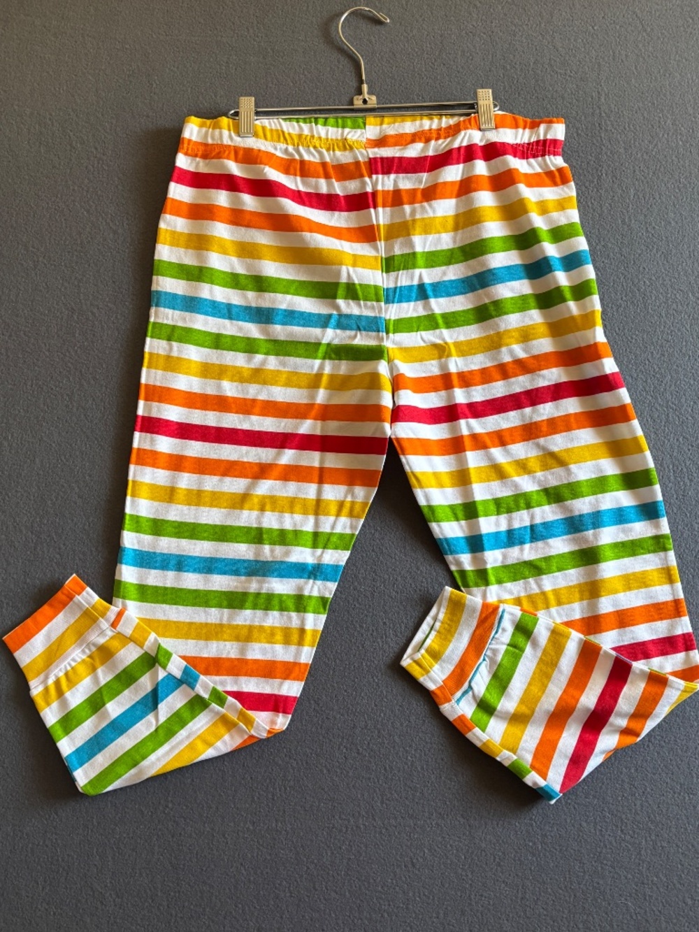 Sesame Street Vintage Character Rainbow 2 Piece Pajama Set Size XL - Picture 6 of 14